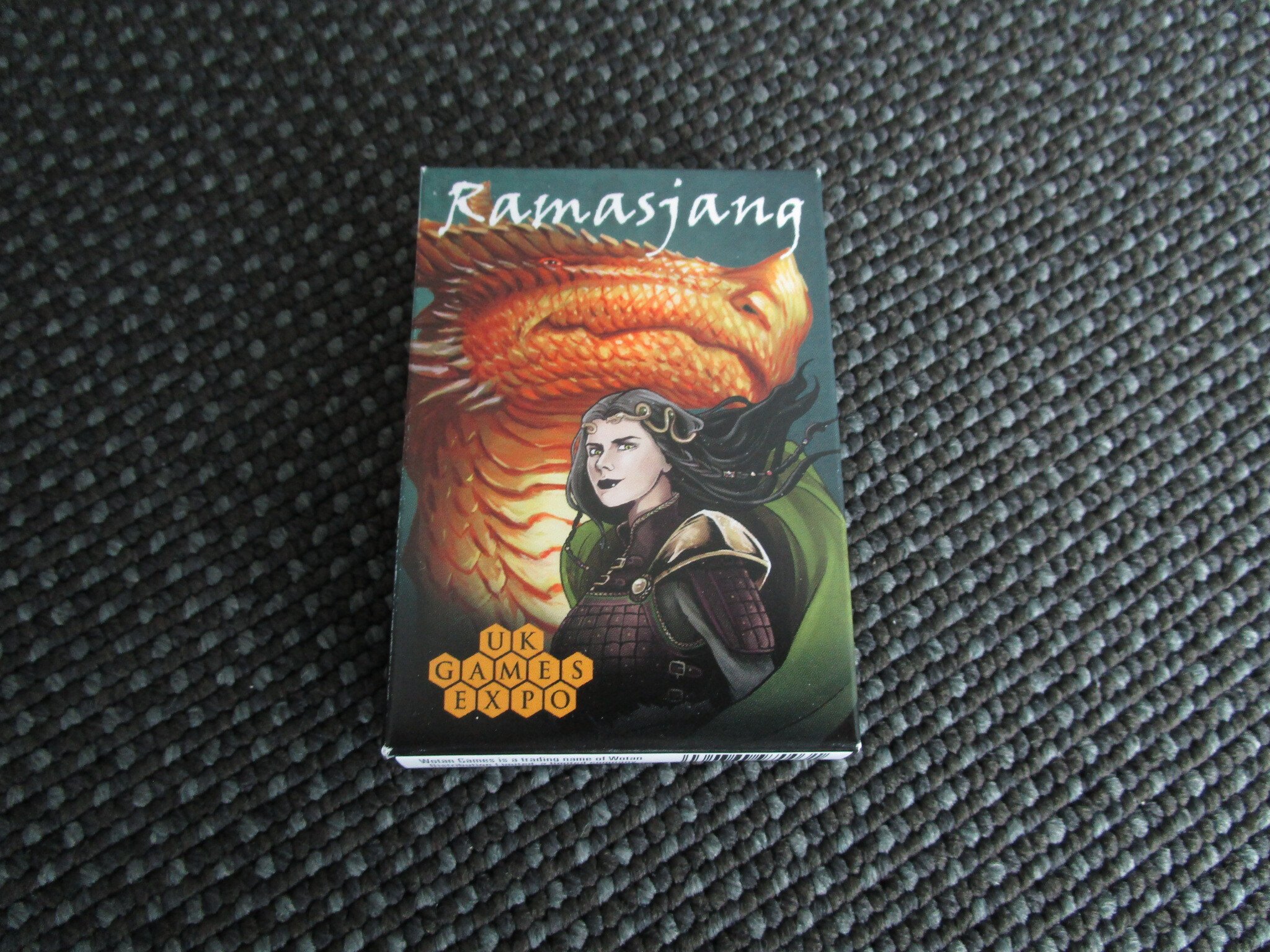 Loki in all her glory with the UKGE Dragon